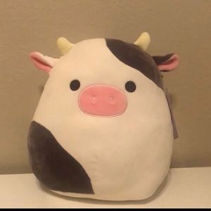 Squishmallows Connor the Cow 12" Stuffed Plush